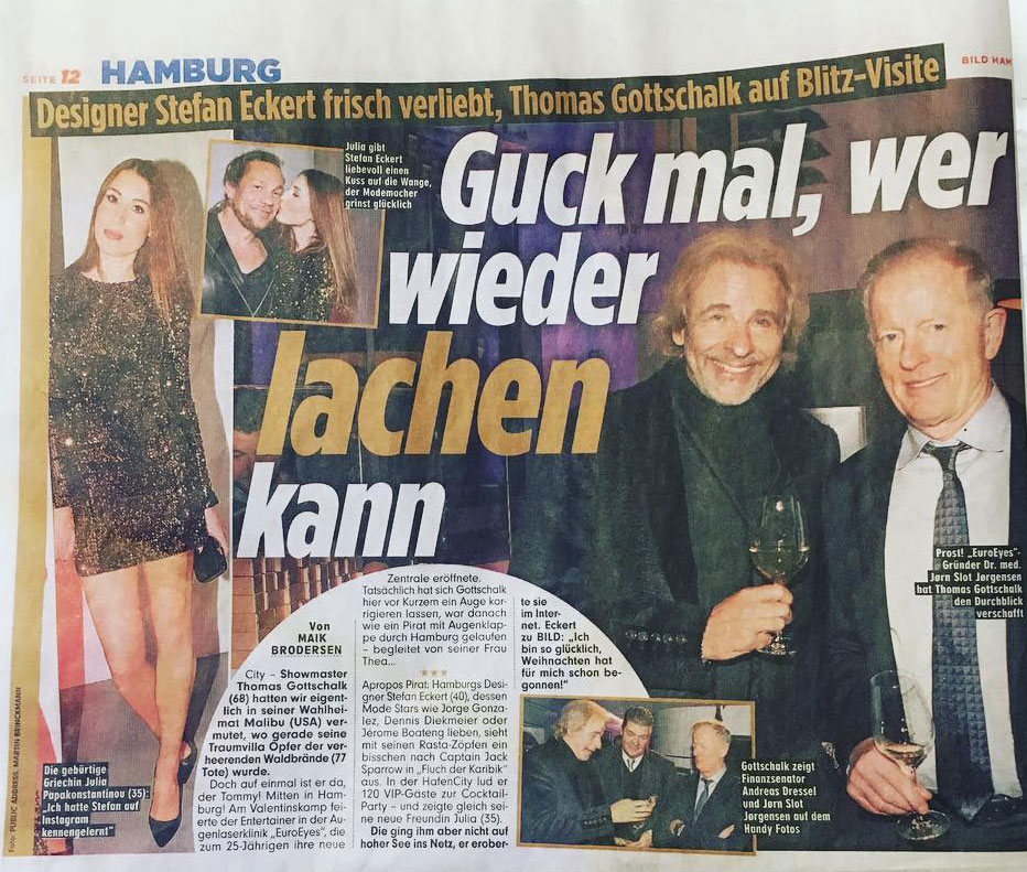 Brillenfrei dank EuroEyes: Thomas Gottschalk